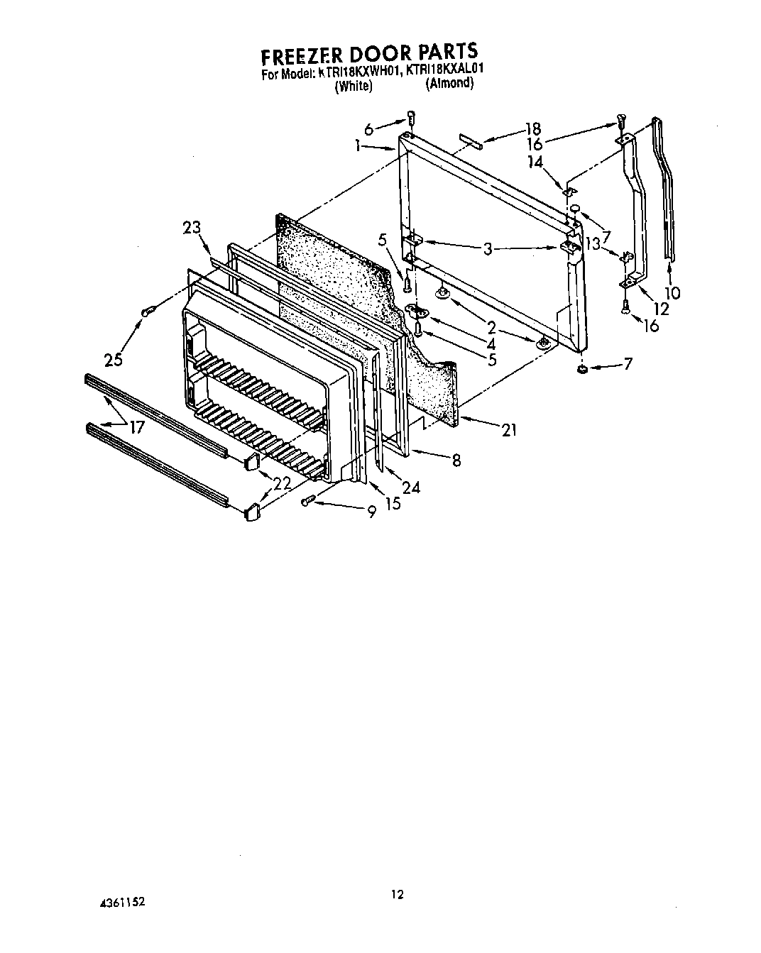07 - FREEZER DOOR