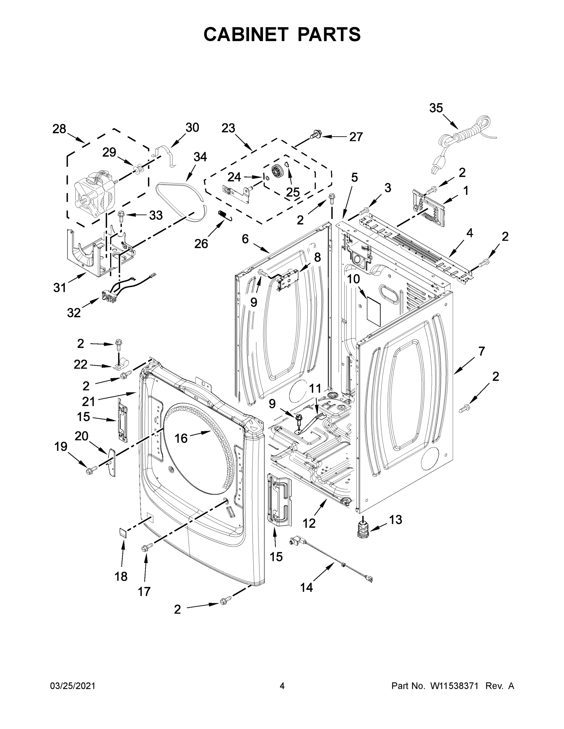 03 - CABINET PARTS