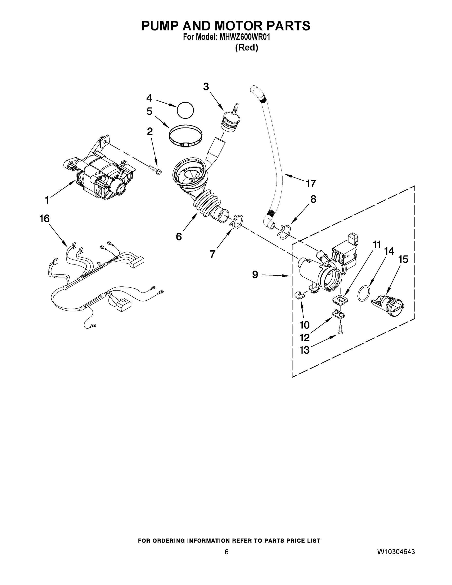 05 - PUMP AND MOTOR PARTS