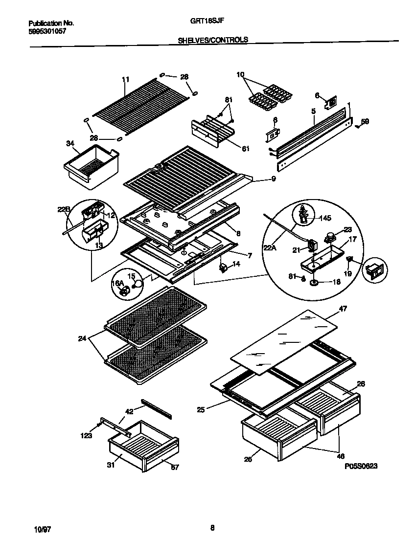 05 - SHELVES/CONTROLS