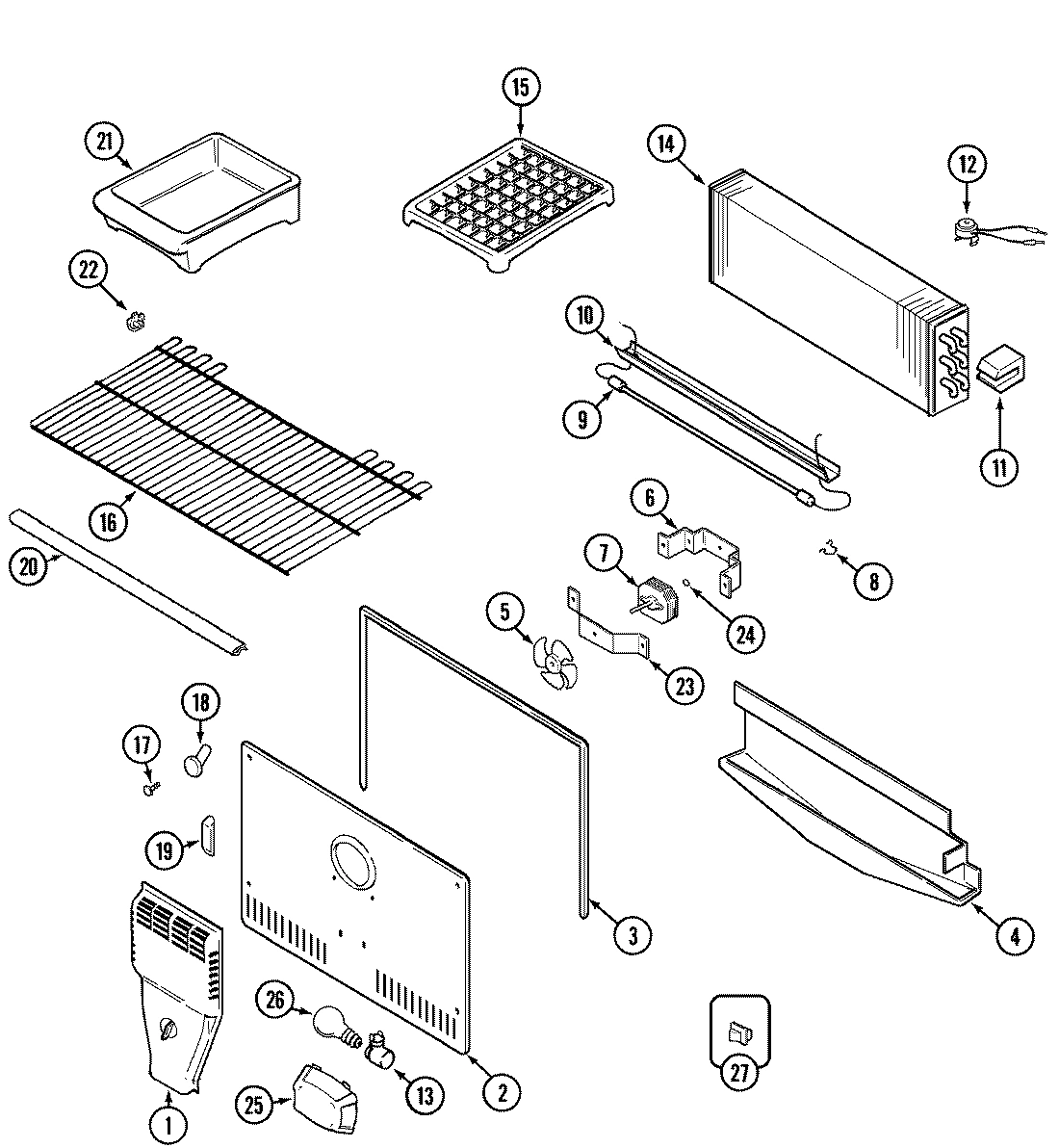 03 - FREEZER COMPARTMENT