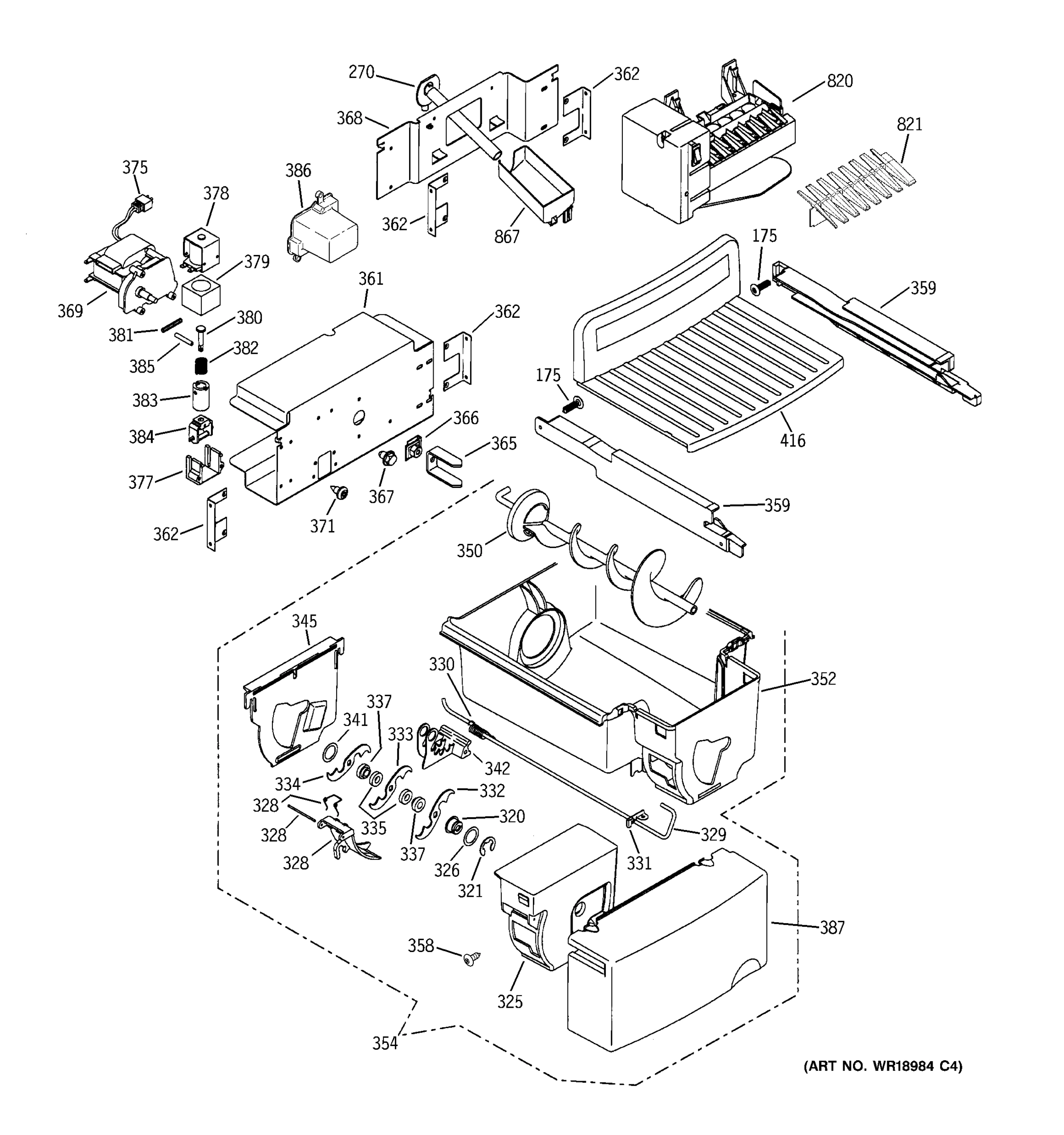 ICE MAKER & DISPENSER