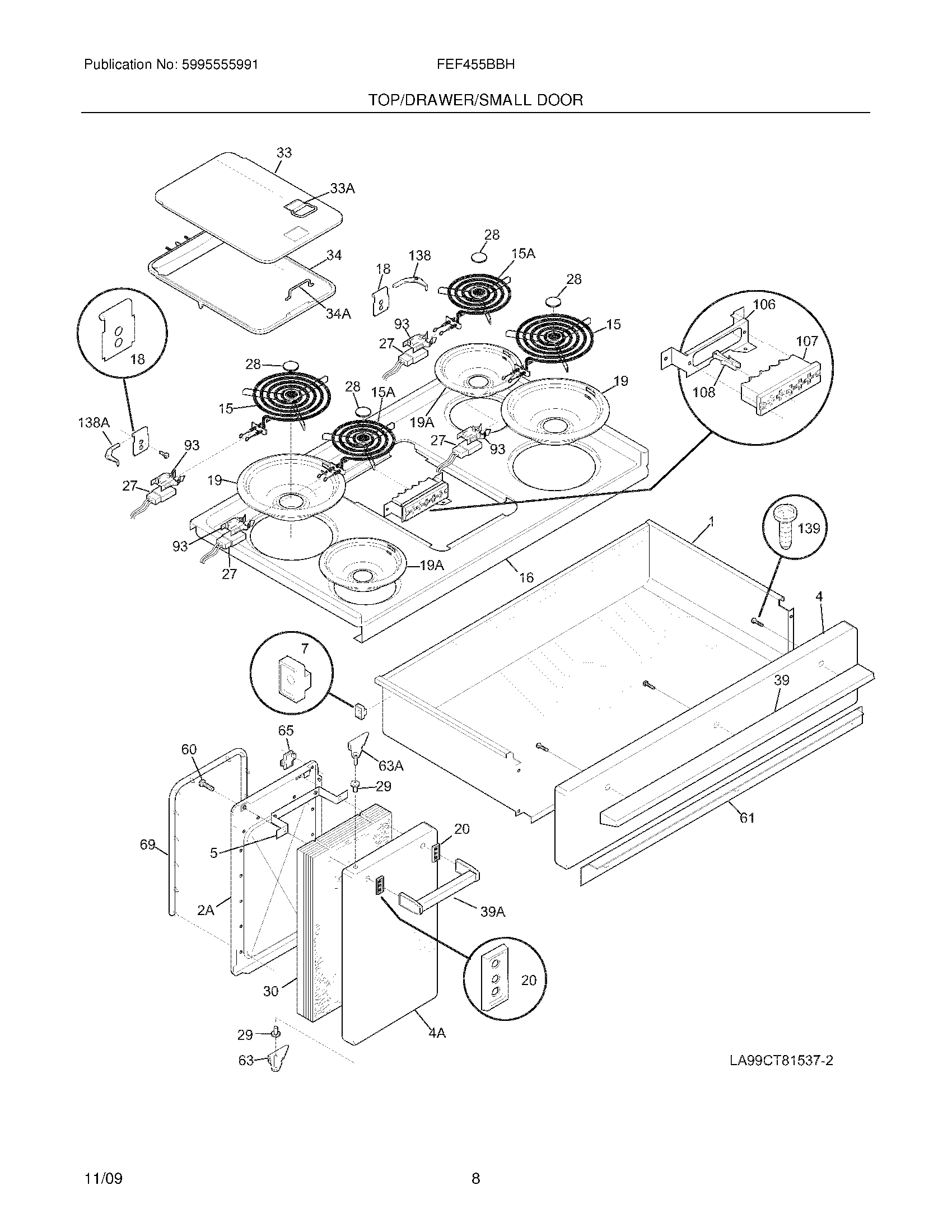 07 - TOP/DRAWER/SMALL DOOR