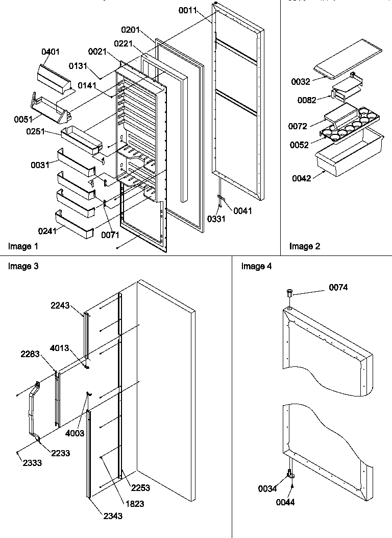 11 - REF DOOR AND ACCESSORIES