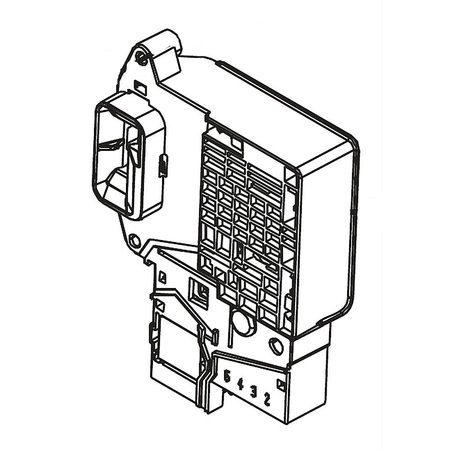 EBF62534401 LG Locker Switch Assembly