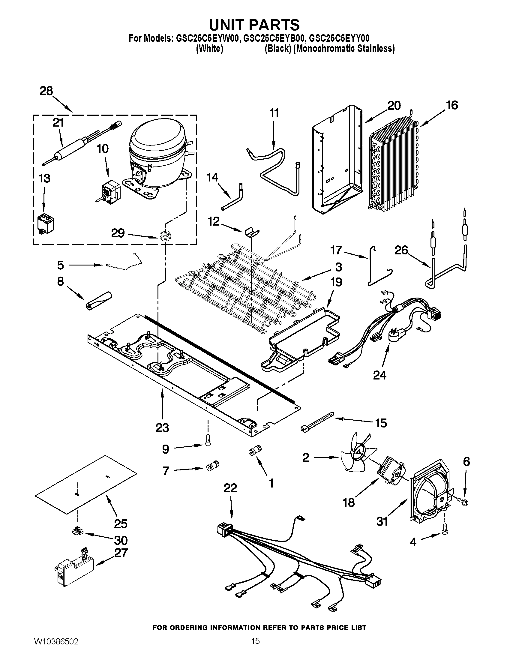 09 - UNIT PARTS