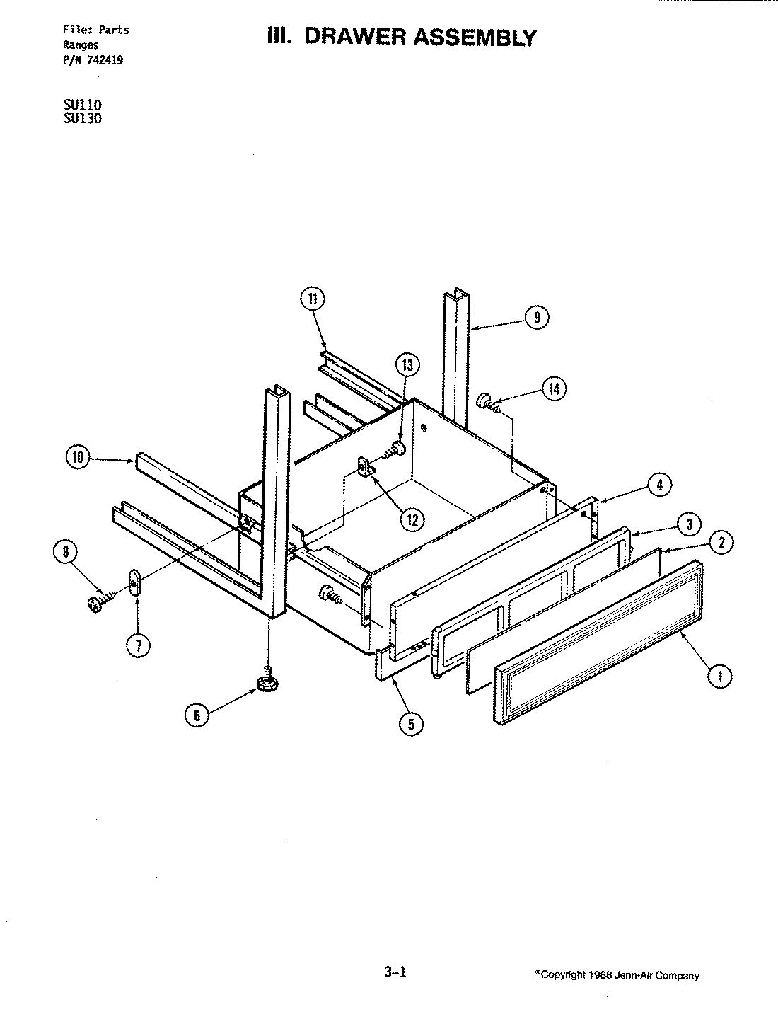 05 - DRAWER ASSEMBLY
