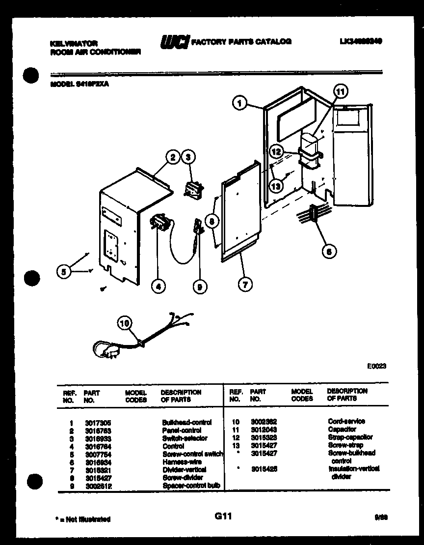 03 - CABINET AND INSTALLATION PARTS