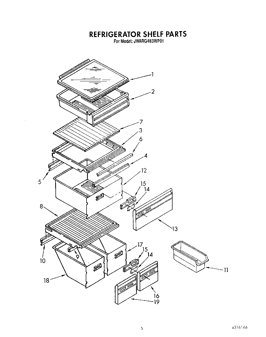 04 - REFRIGERATOR SHELF