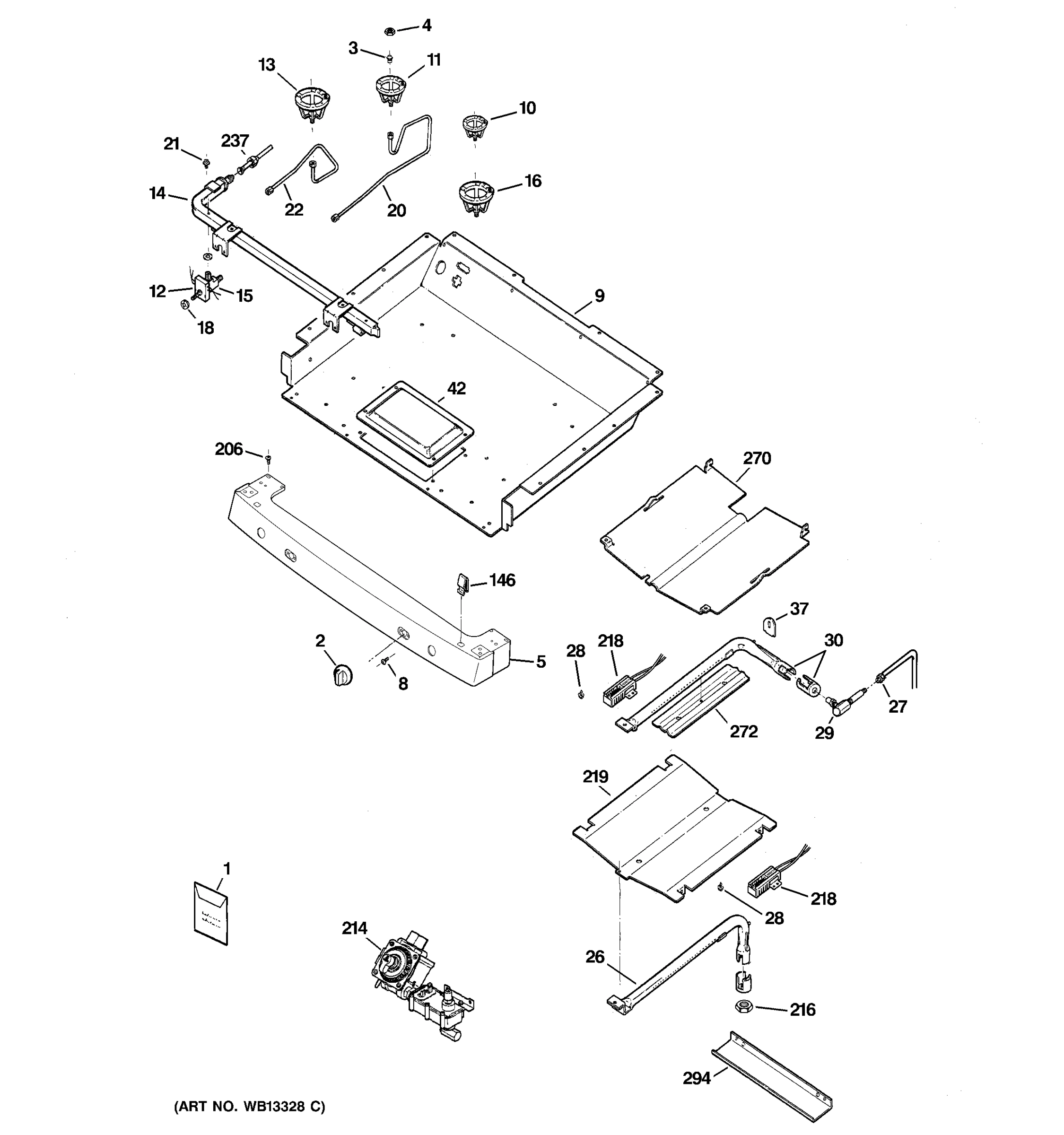 GAS & BURNER PARTS