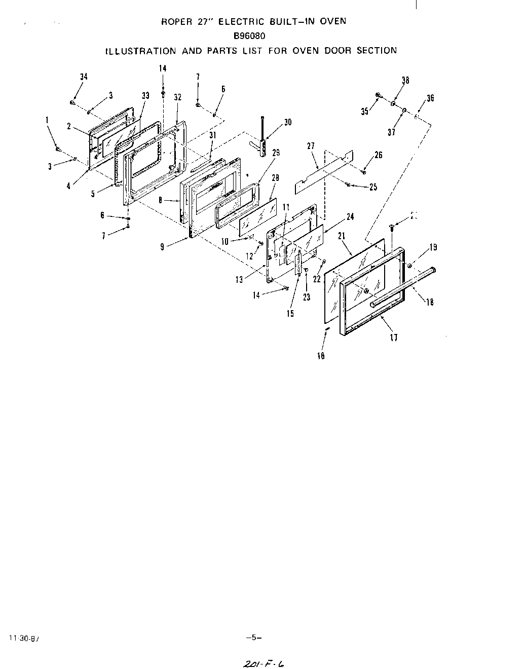 06 - OVEN DOOR