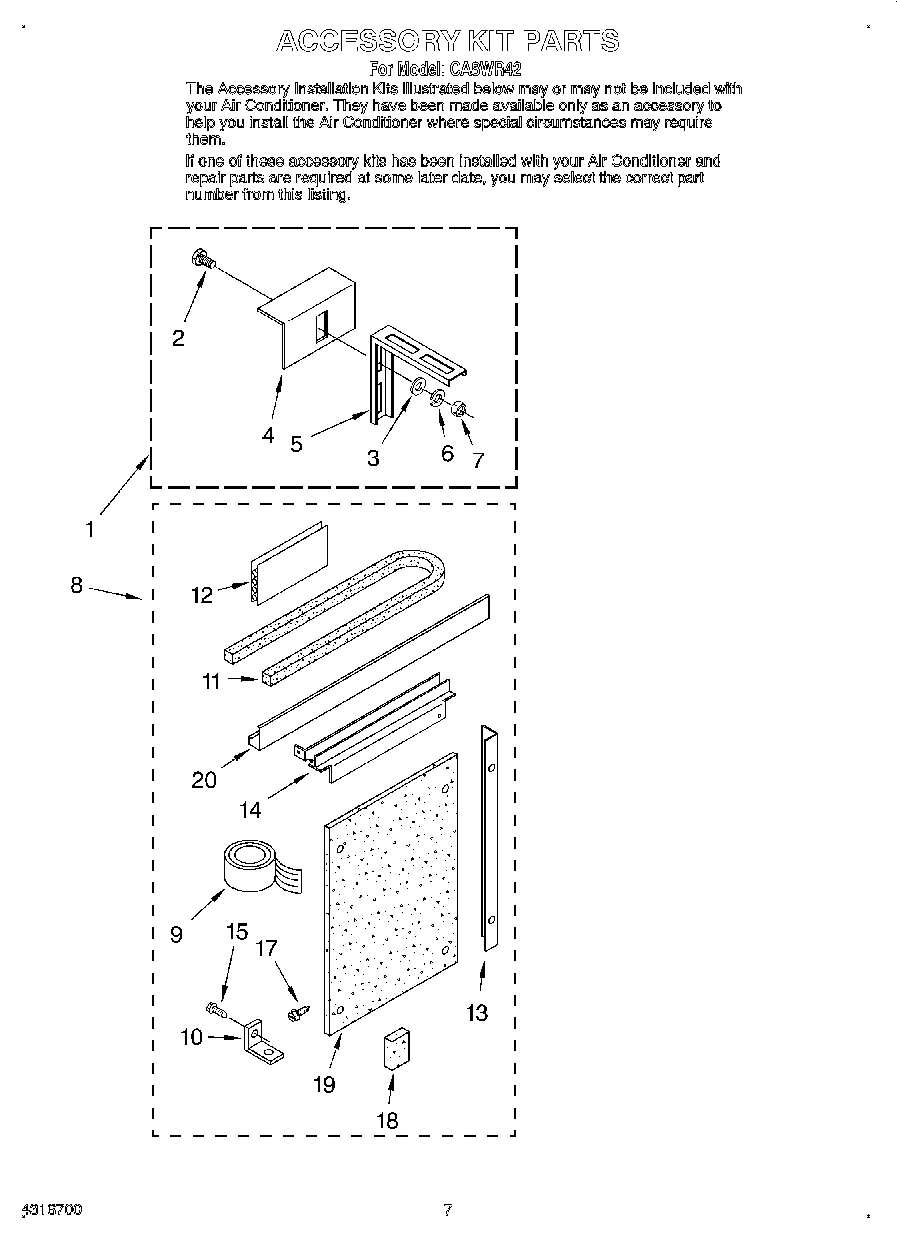 05 - ACCESSORY KIT