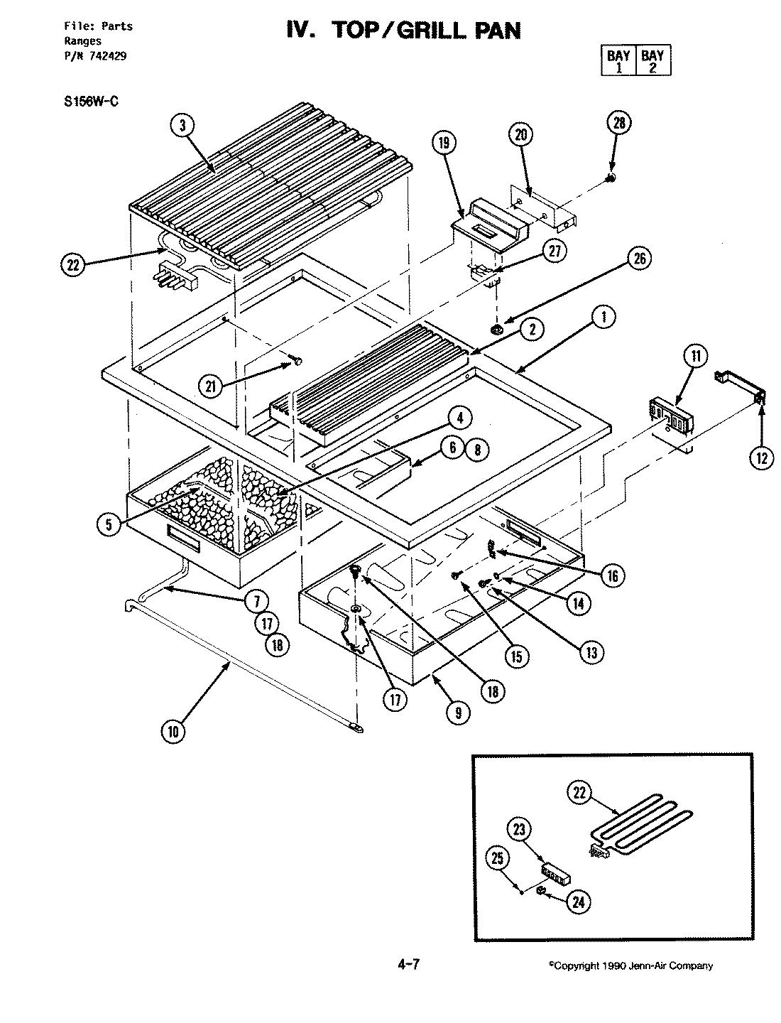 10 - TOP/GRILL PAN