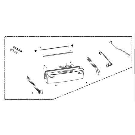 ADD74236102 LG Refrigerator Freezer Door Foam