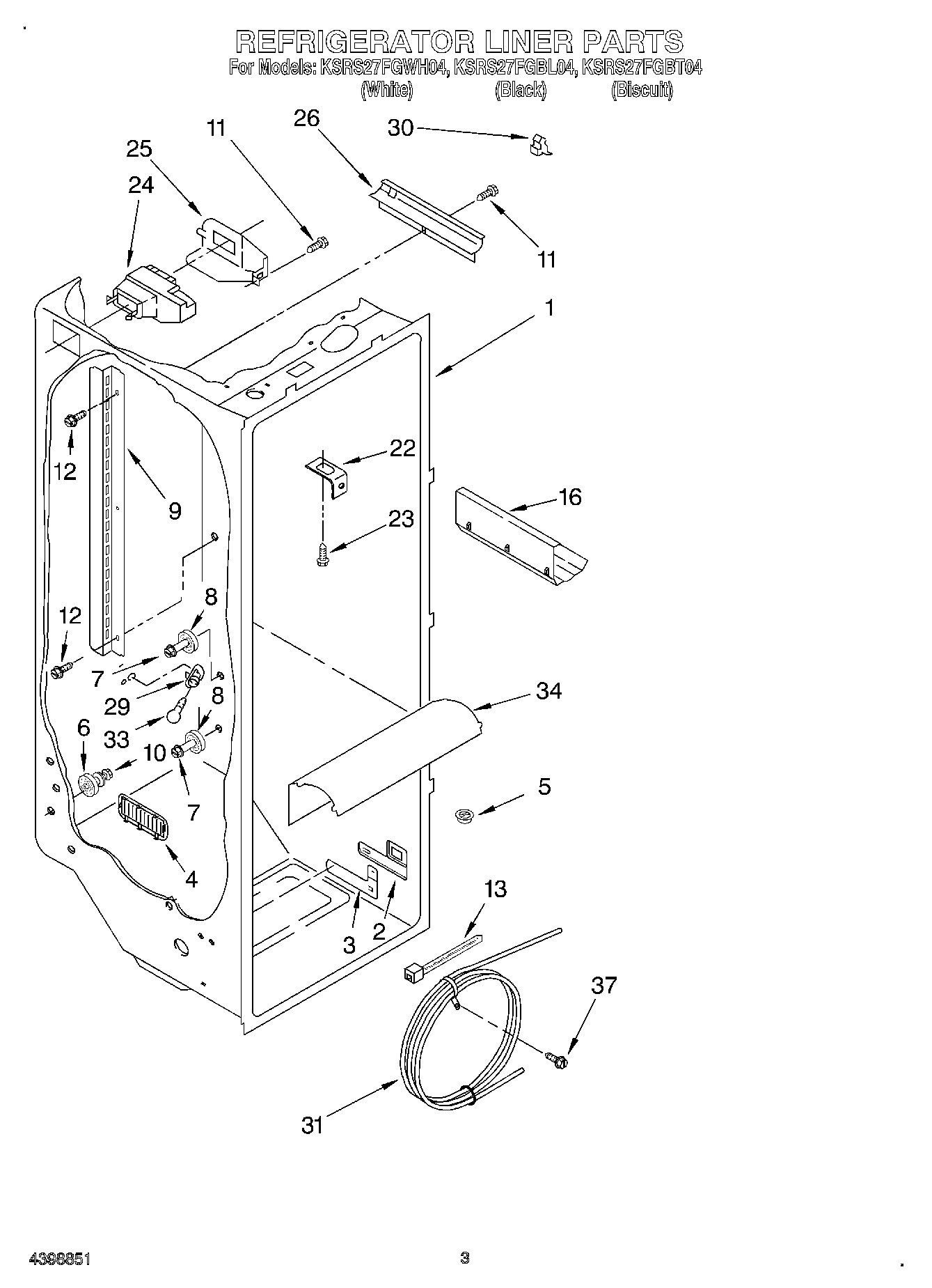 02 - REFRIGERATOR LINER