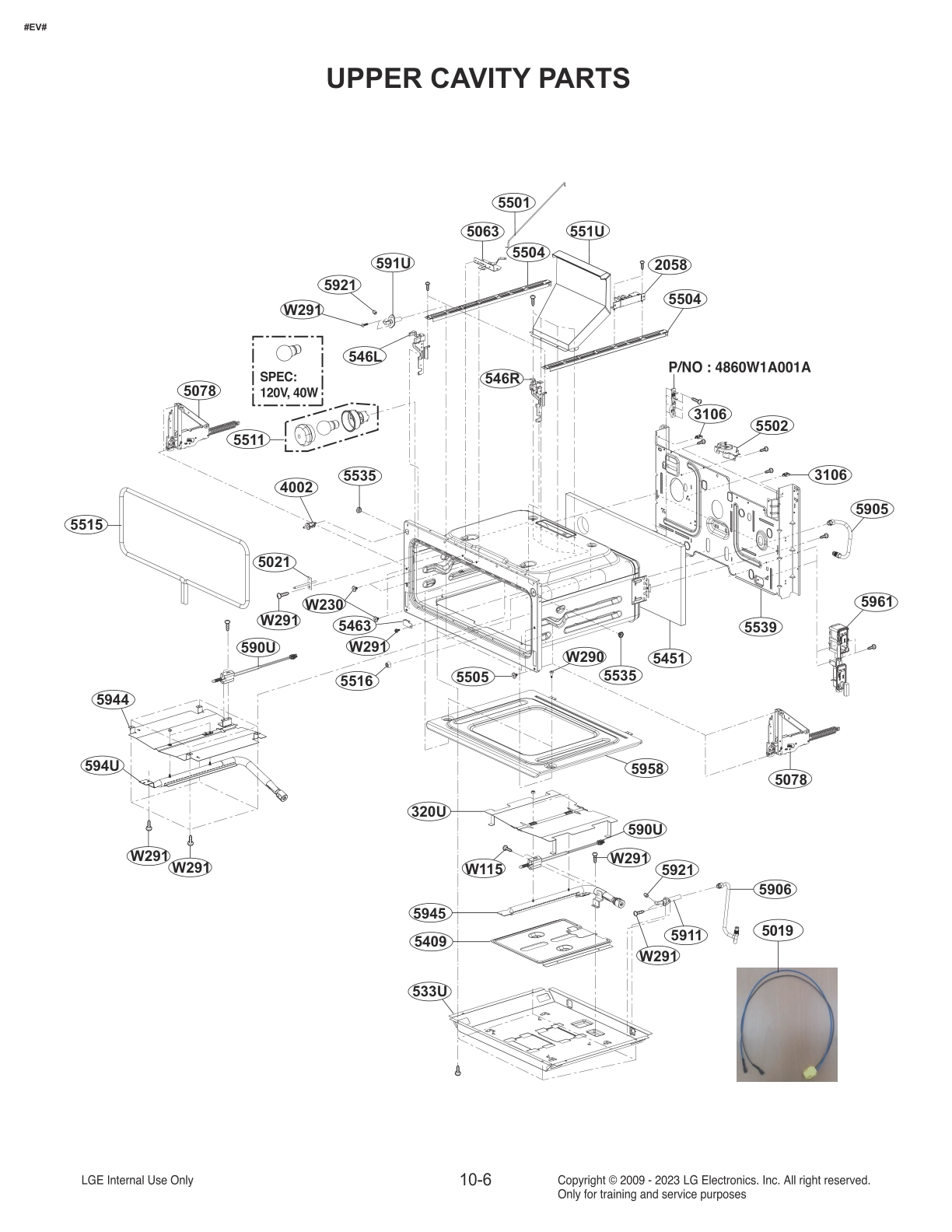 UPPER CAVITY PARTS