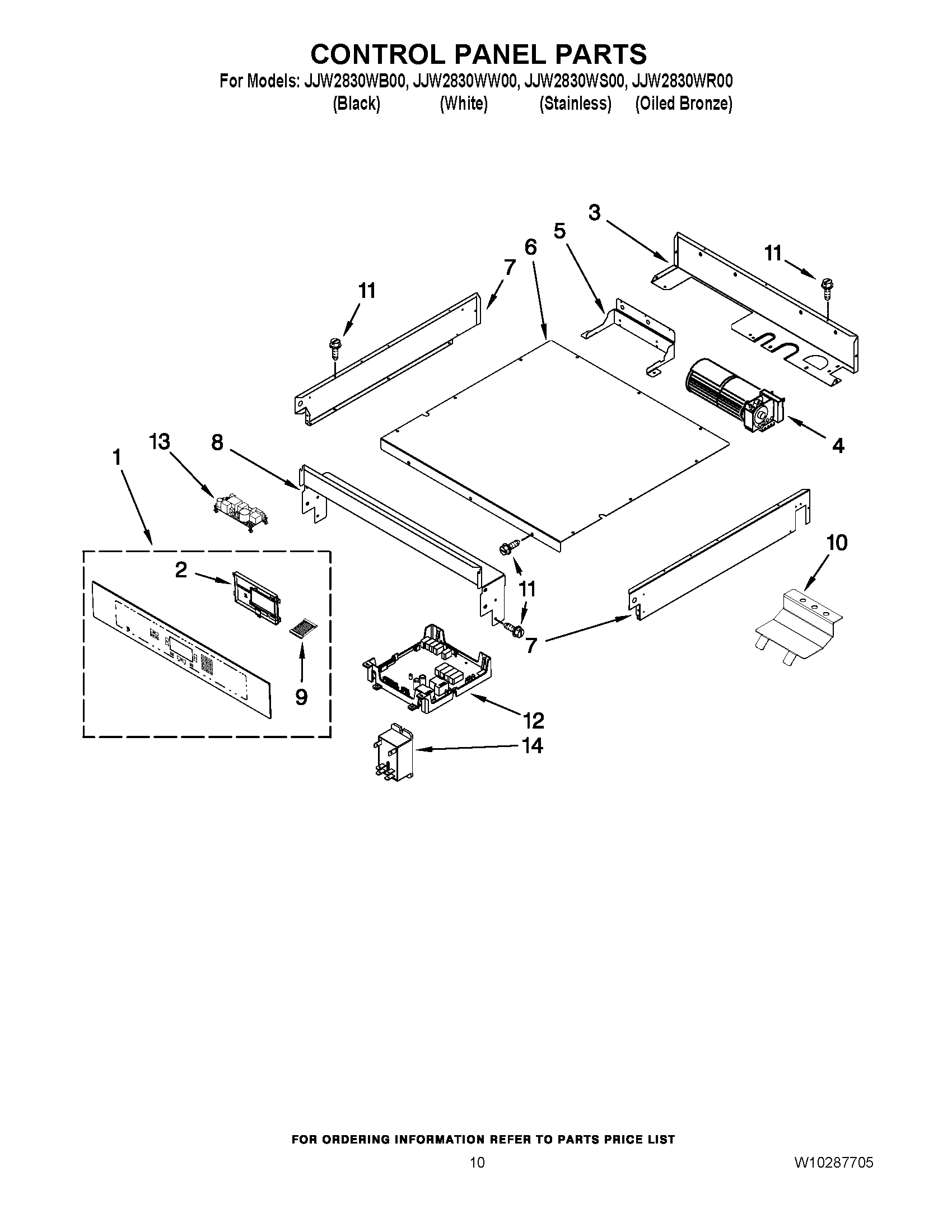 06 - CONTROL PANEL PARTS