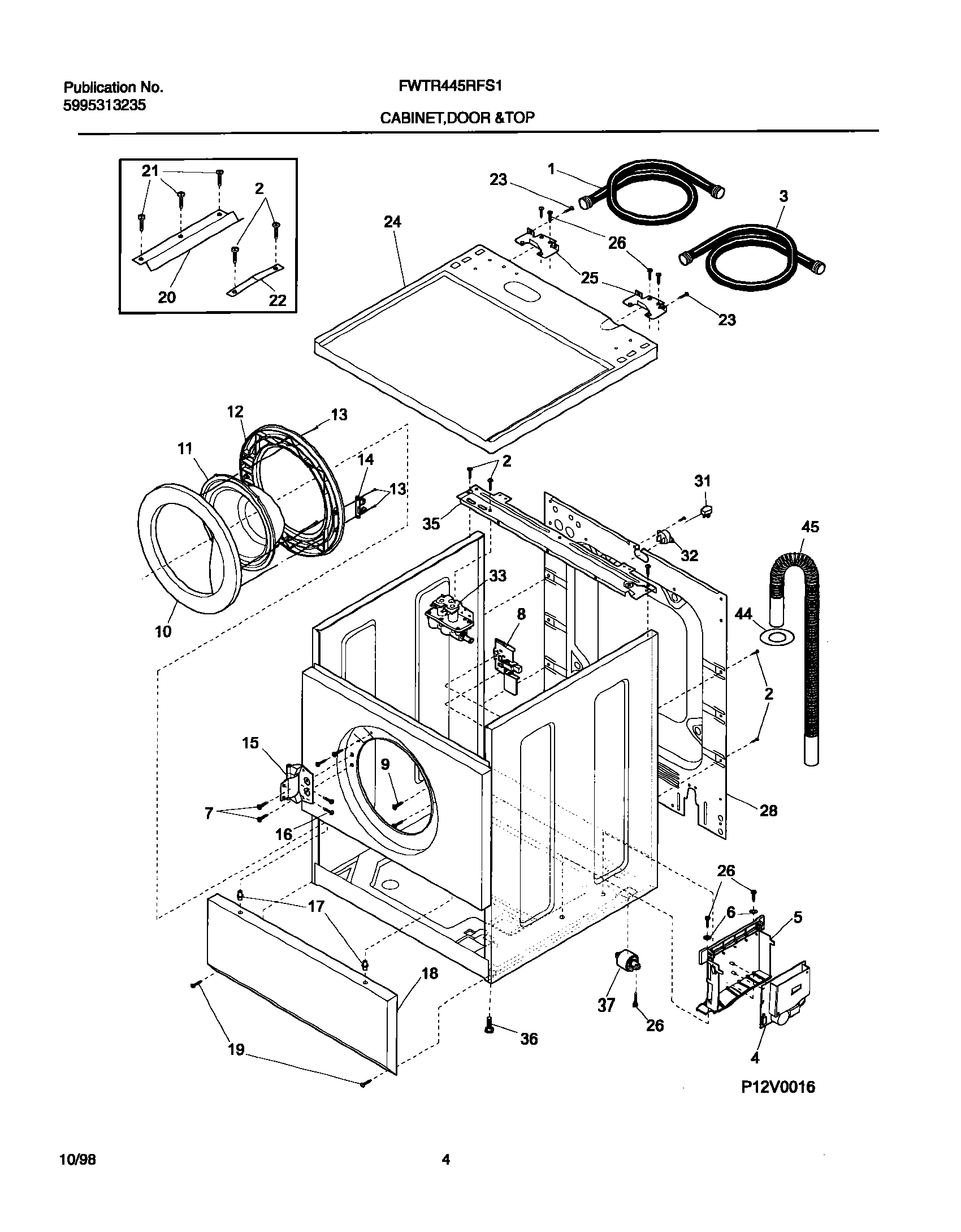 05 - CABINET/DOOR/TOP