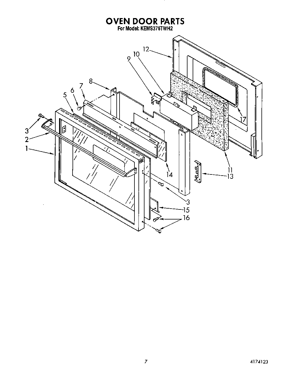 07 - OVEN DOOR