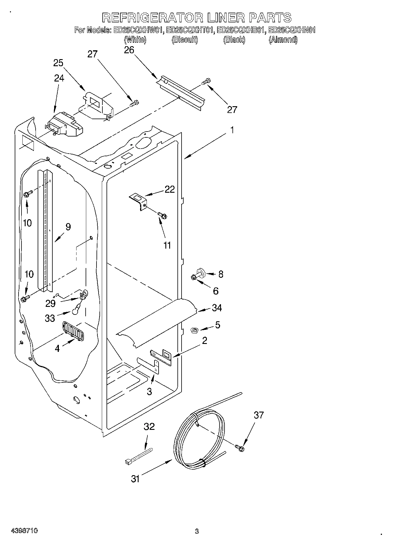 02 - REFRIGERATOR LINER