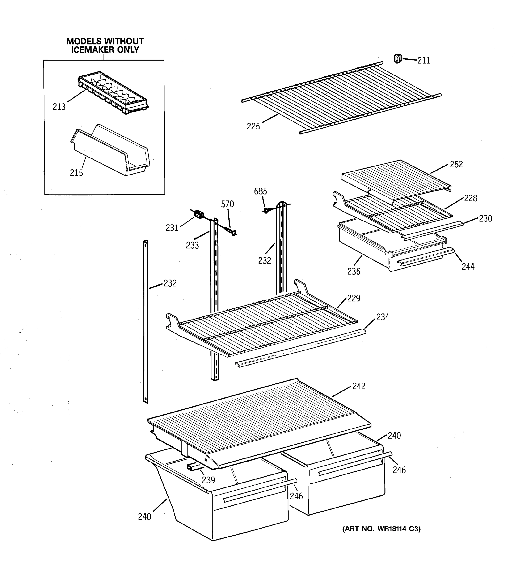 SHELF PARTS