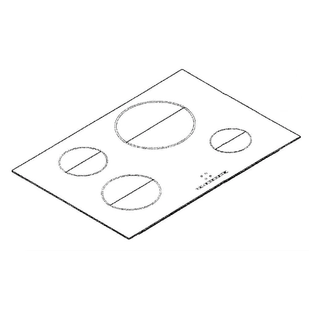 00770788 Bosch Oven Ceramic Glass Top