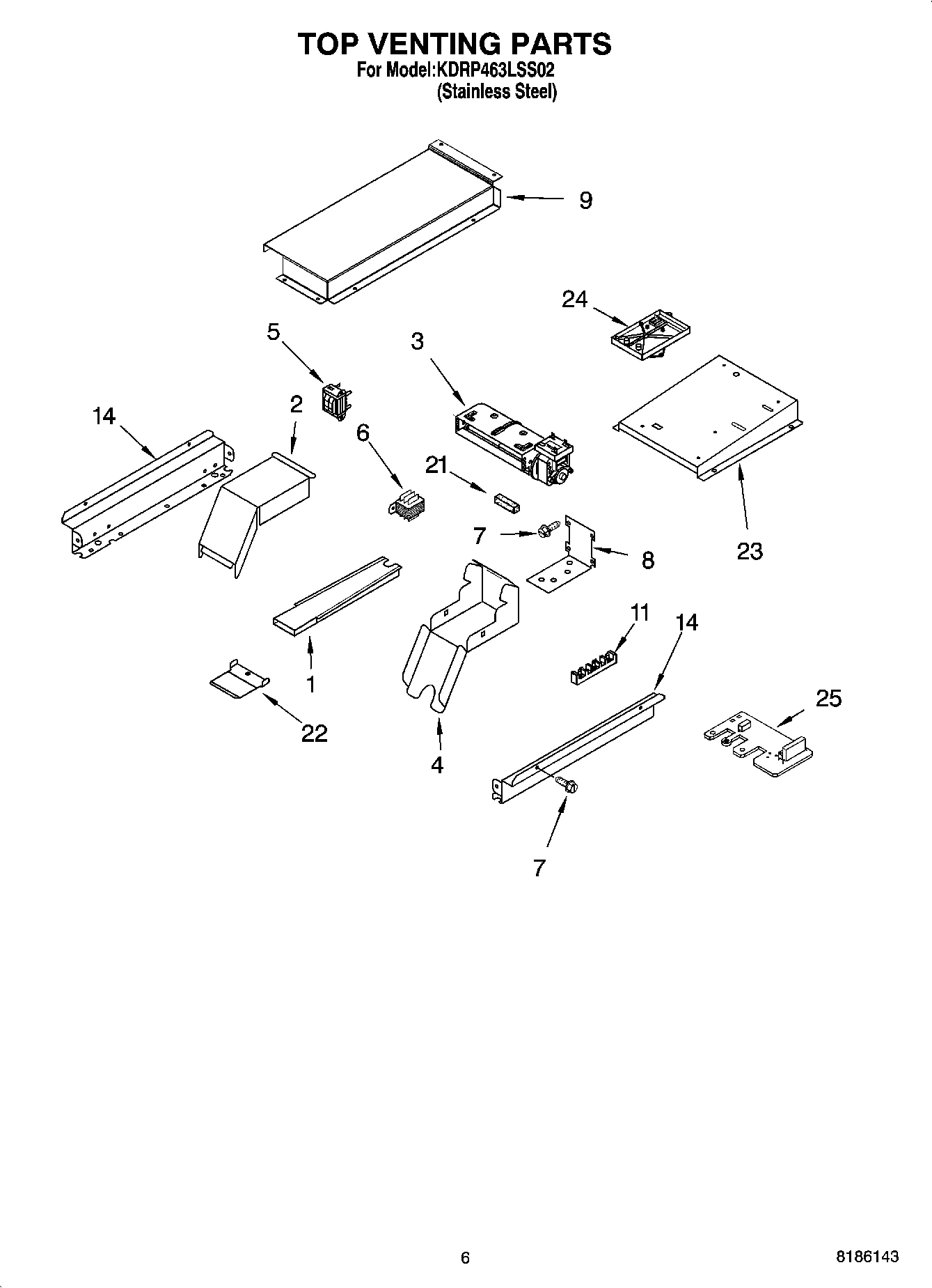 05 - TOP VENTING PARTS