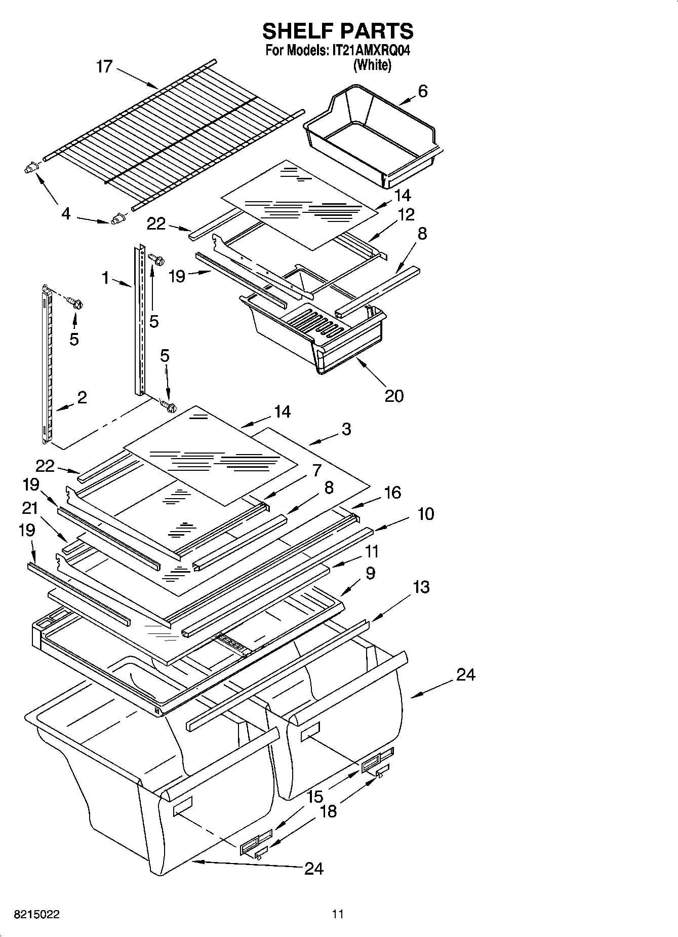 06 - SHELF PARTS, OPTIONAL PARTS