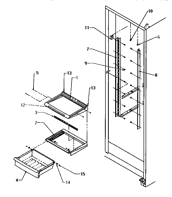 11 - SHELVING & DRAWERS (REF)