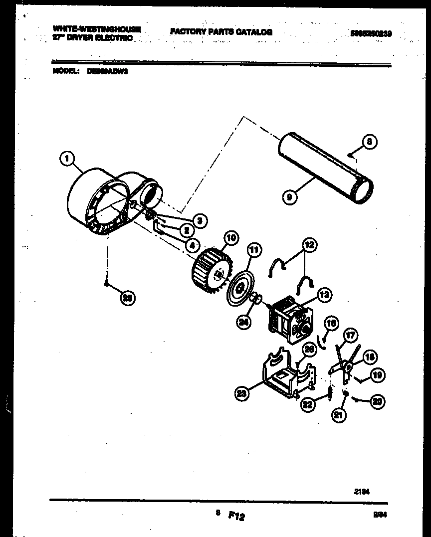 05 - BLOWER AND DRIVE PARTS