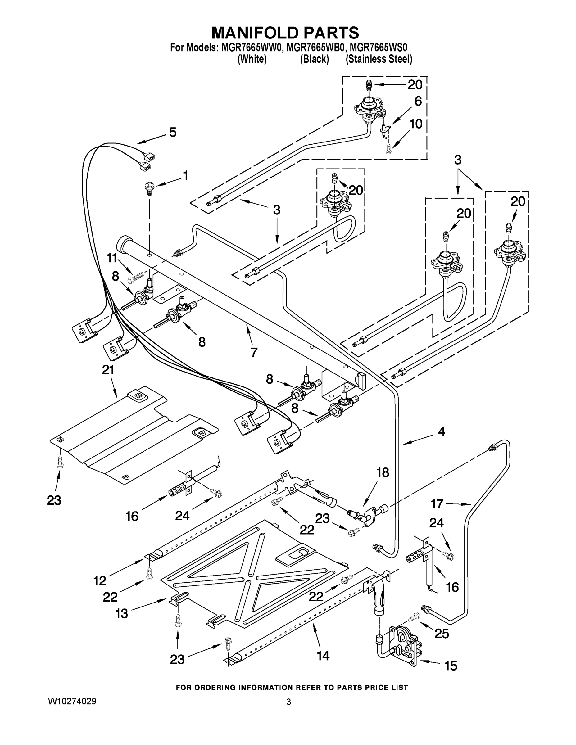 03 - MANIFOLD PARTS