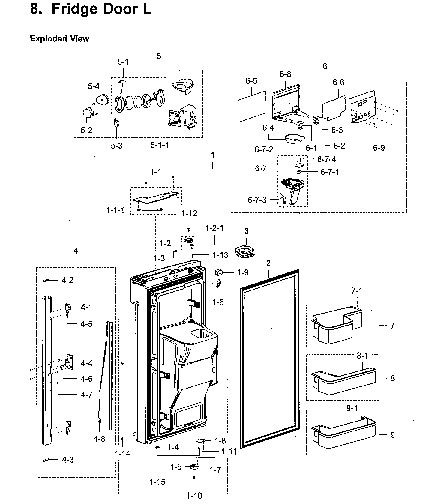 FRIDGE DOOR L