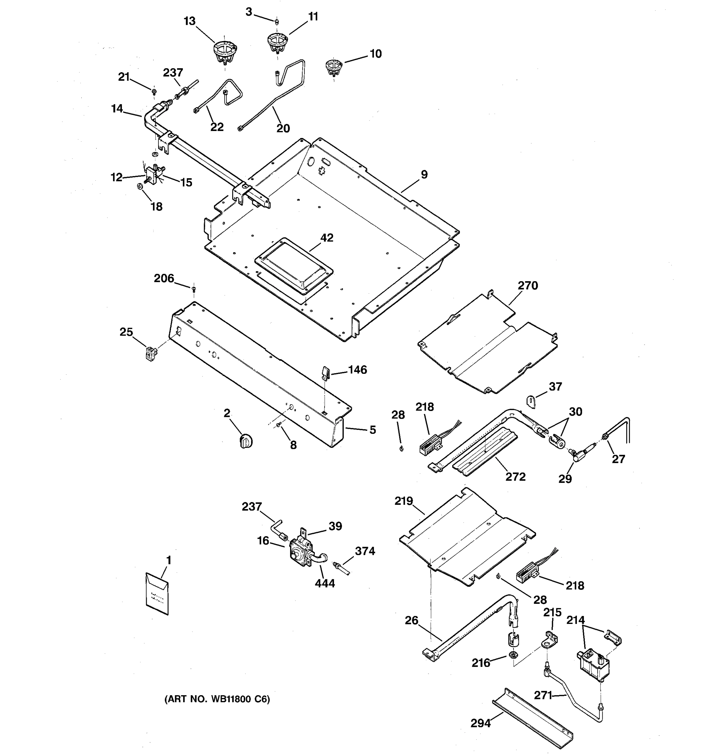 GAS & BURNER PARTS