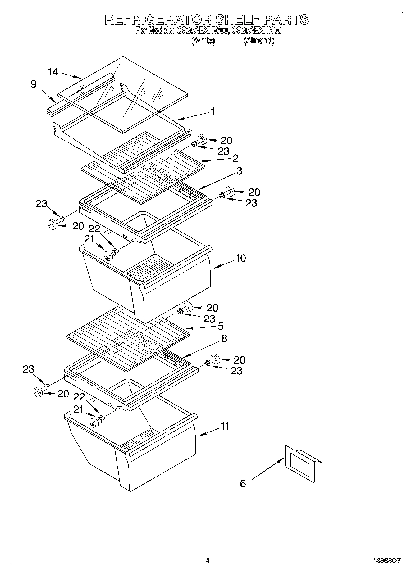 03 - REFRIGERATOR SHELF