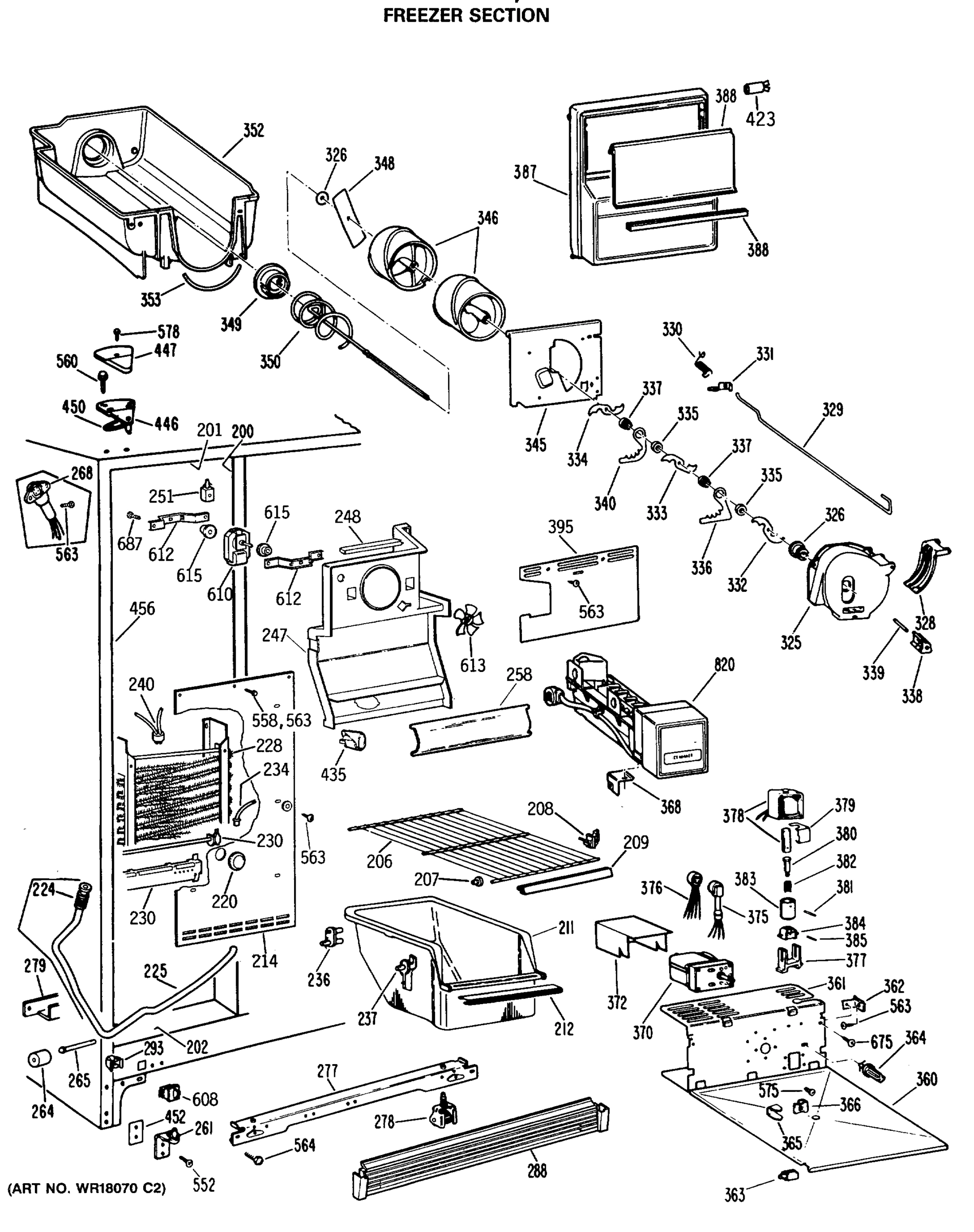 FREEZER SECTION