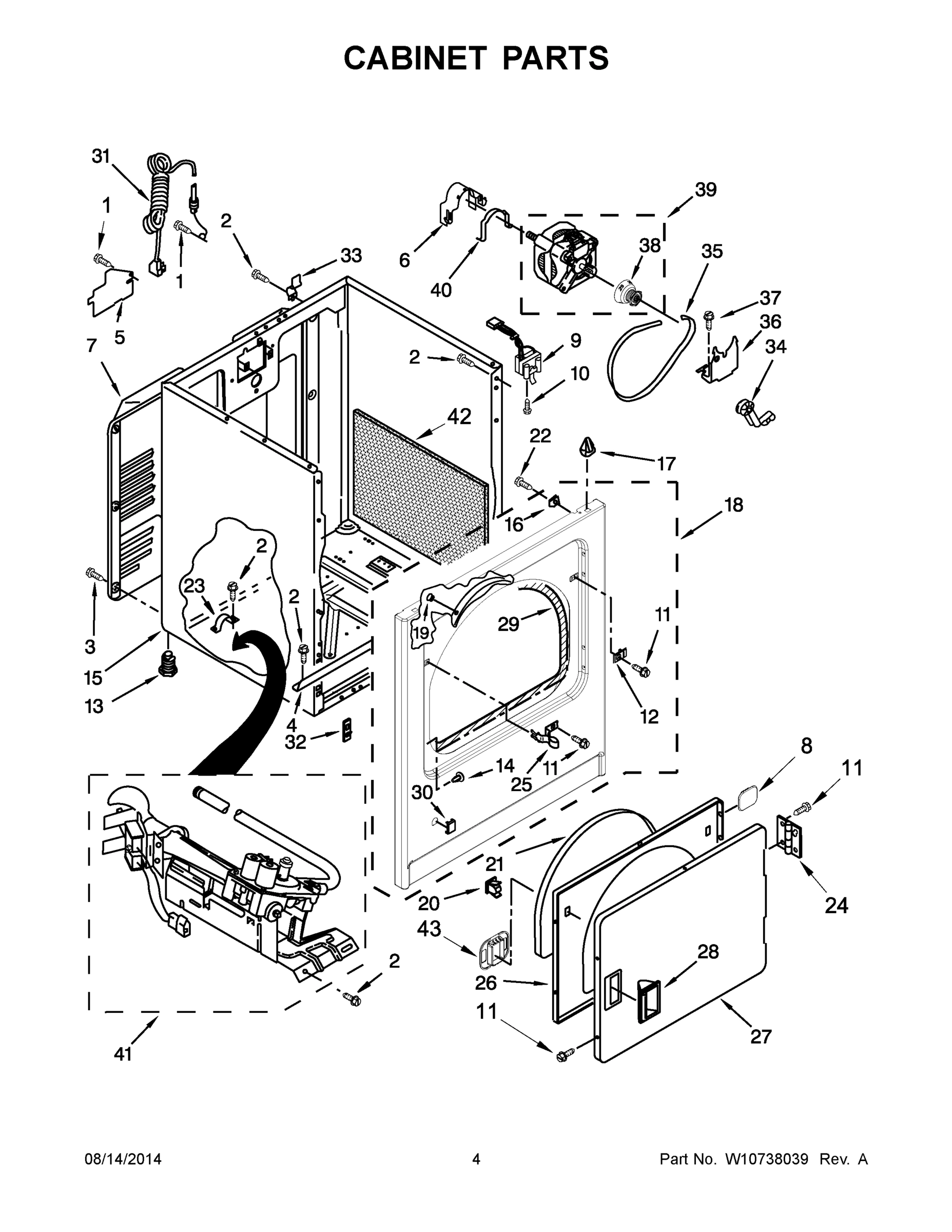 03 - CABINET PARTS