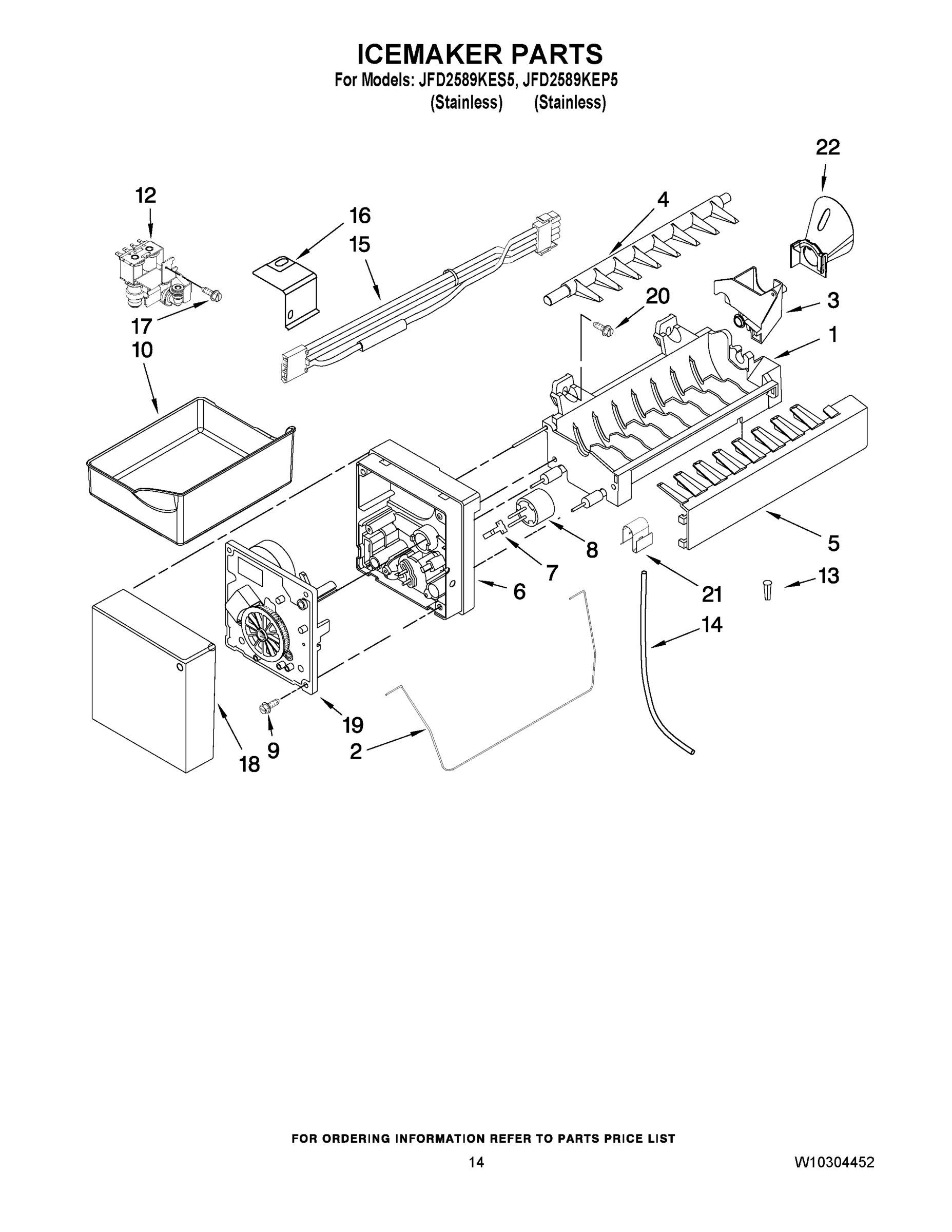 08 - ICEMAKER PARTS