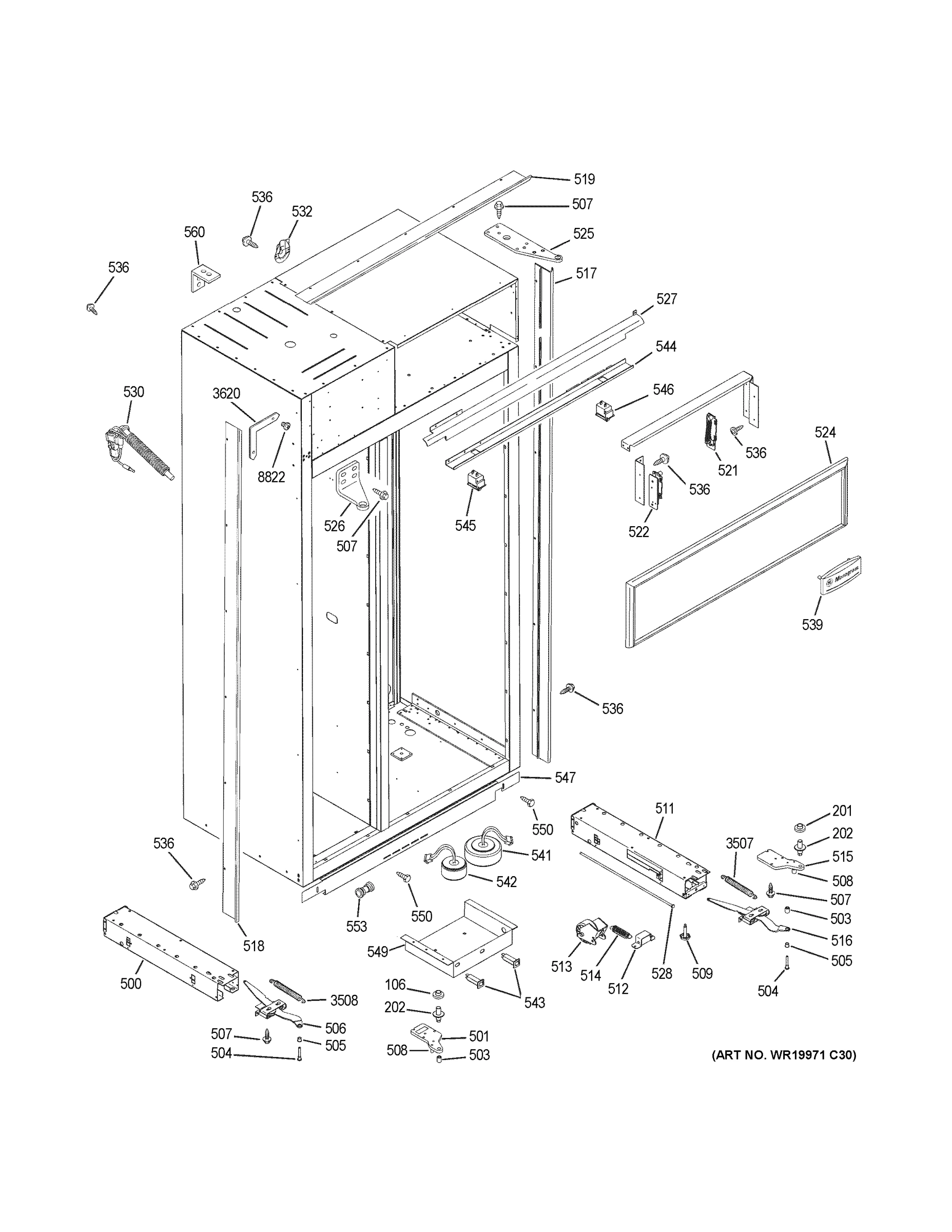CASE PARTS