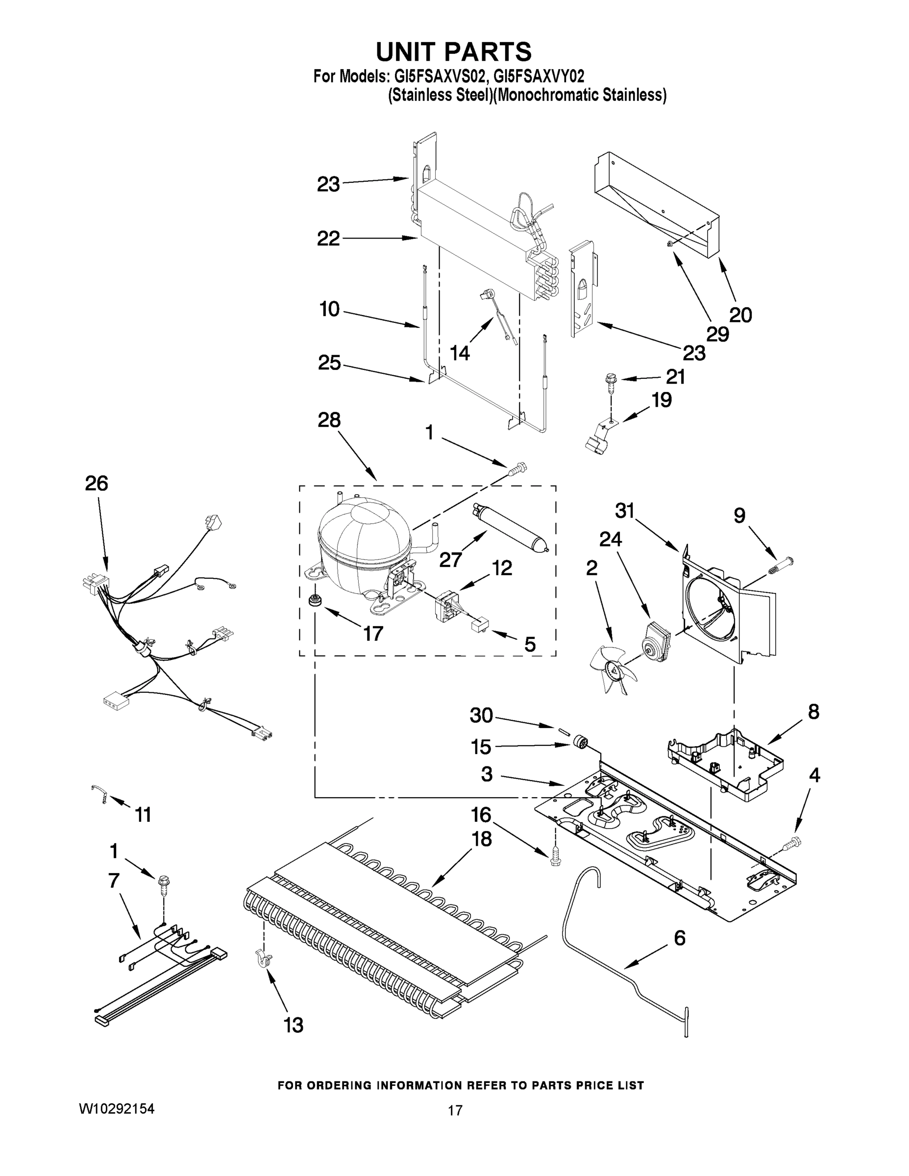10 - UNIT PARTS