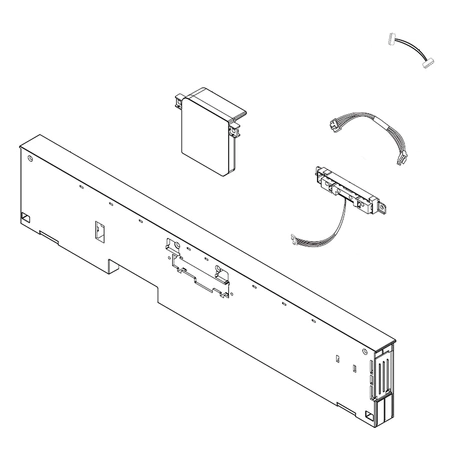 AGL75675211 LG Dishwasher Control Panel Assem