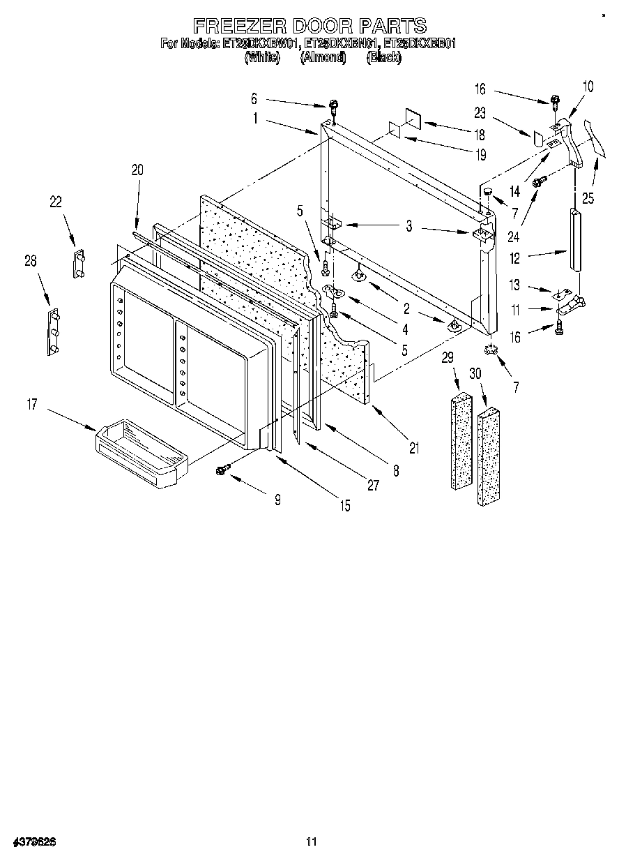 07 - FREEZER DOOR