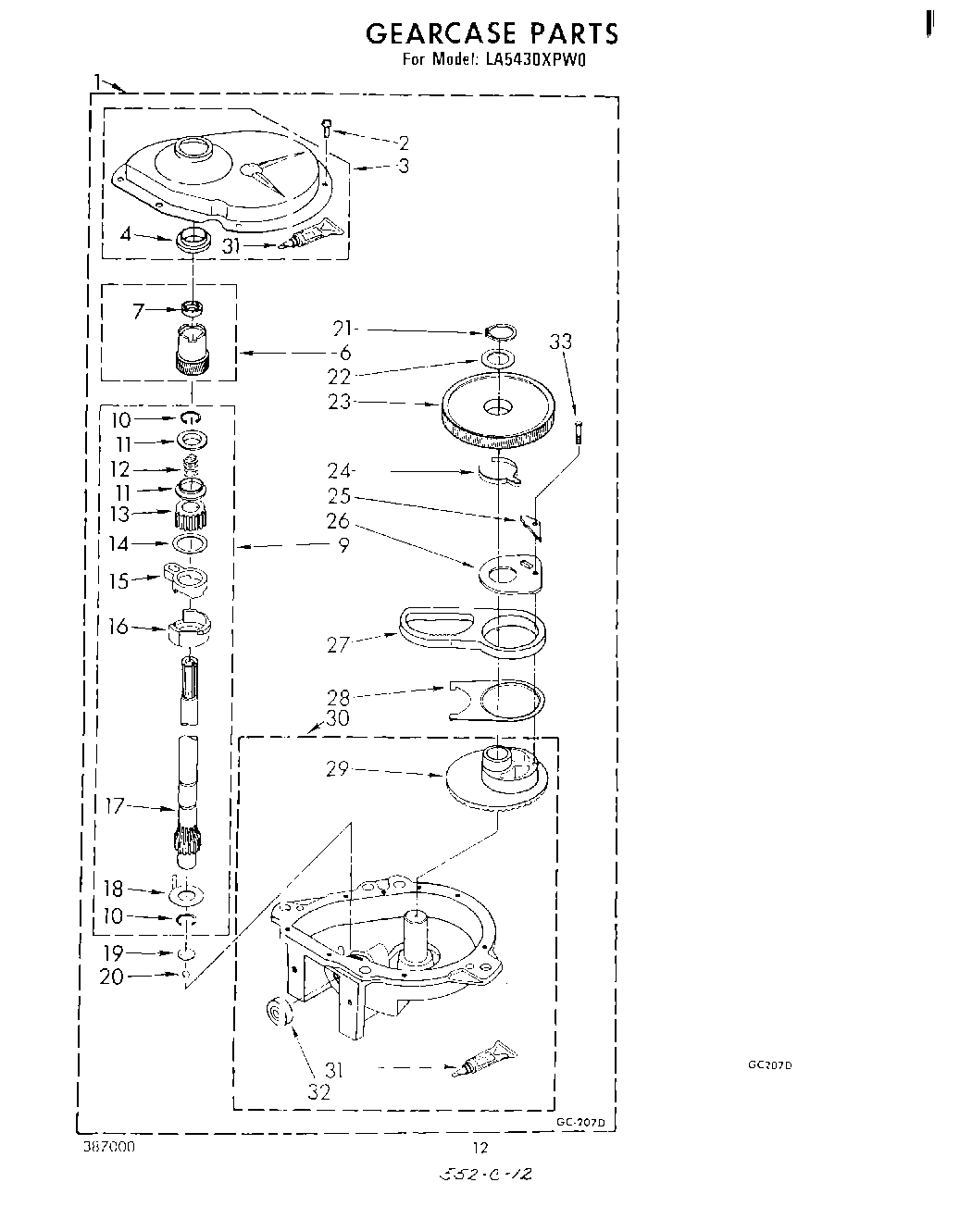 10 - GEARCASE
