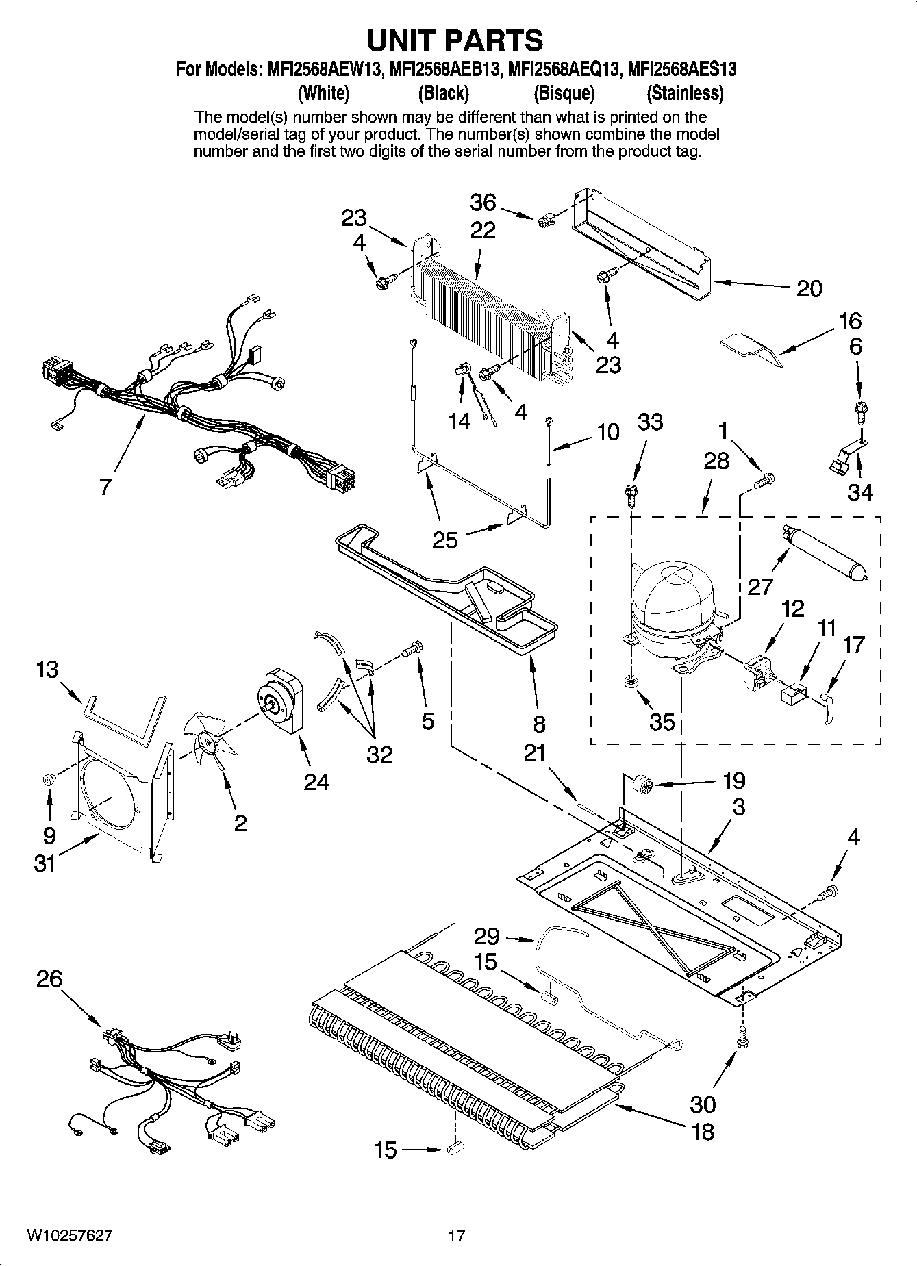 10 - UNIT PARTS