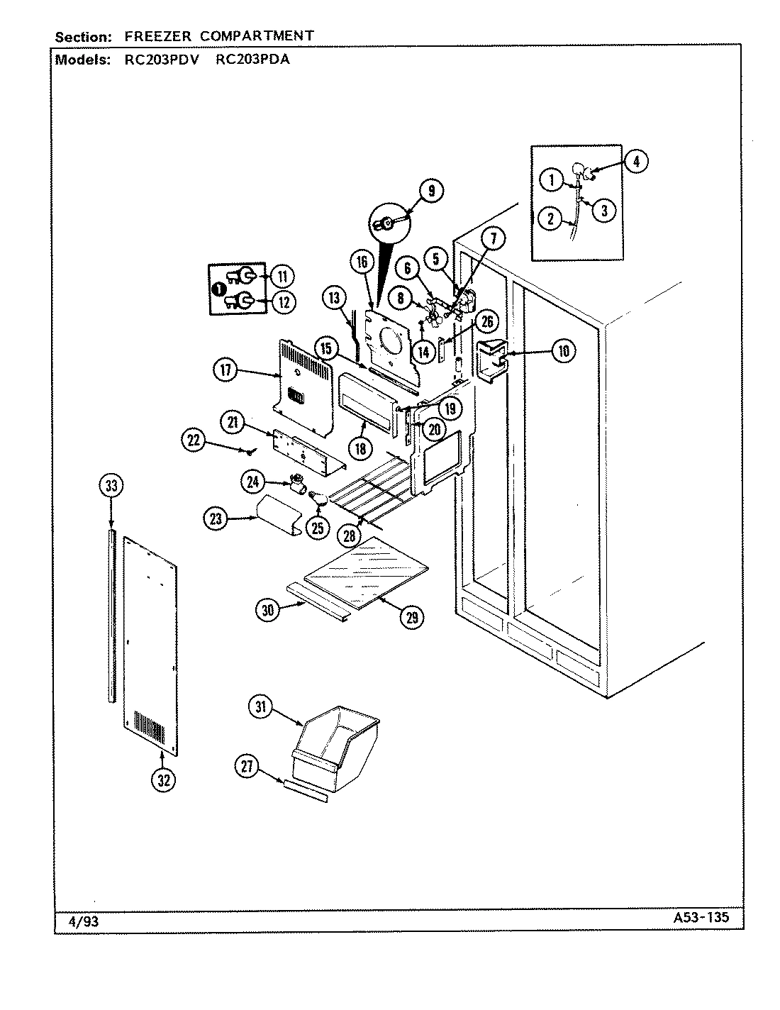 01 - FREEZER COMPARTMENT
