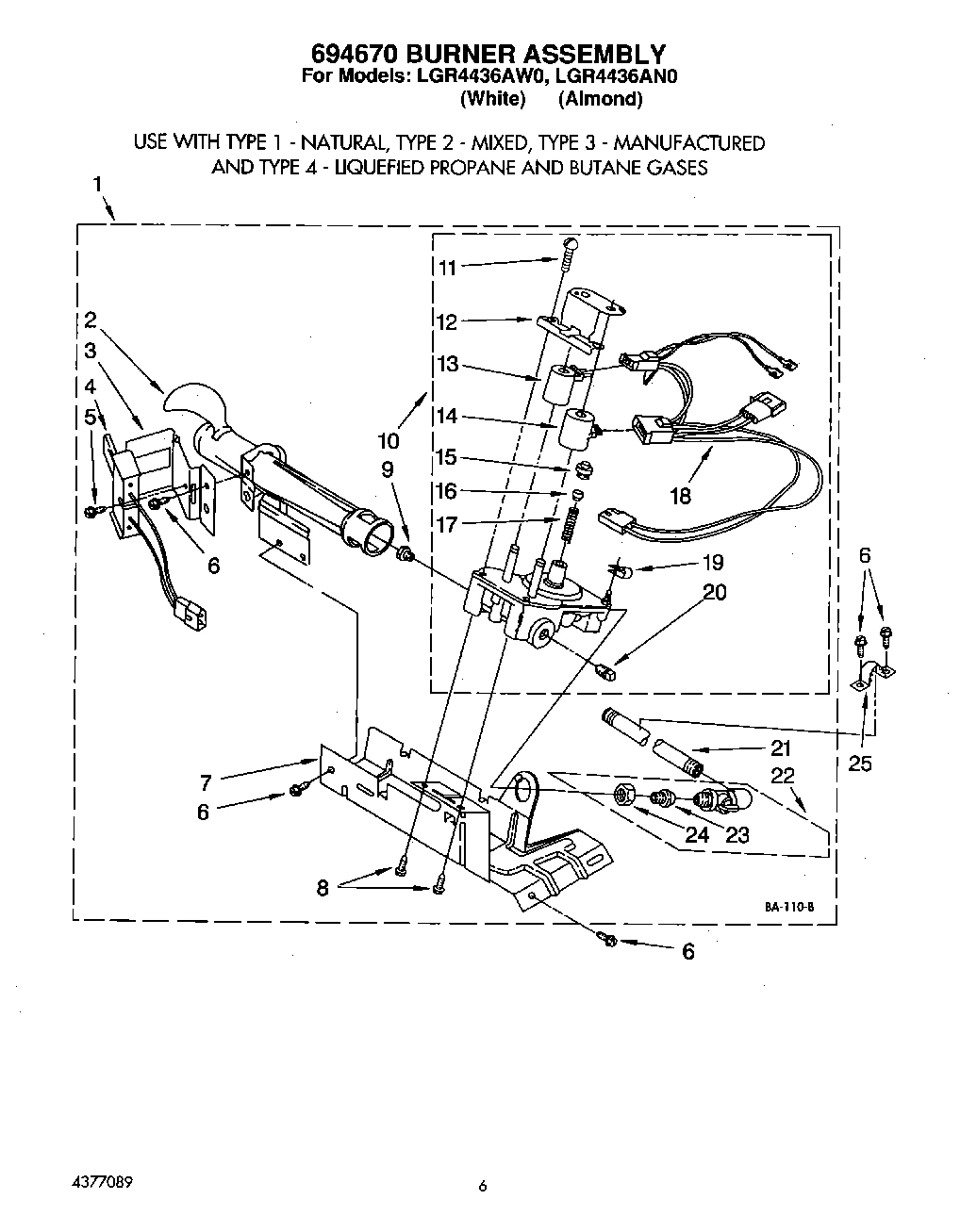 03 - 694670 BURNER
