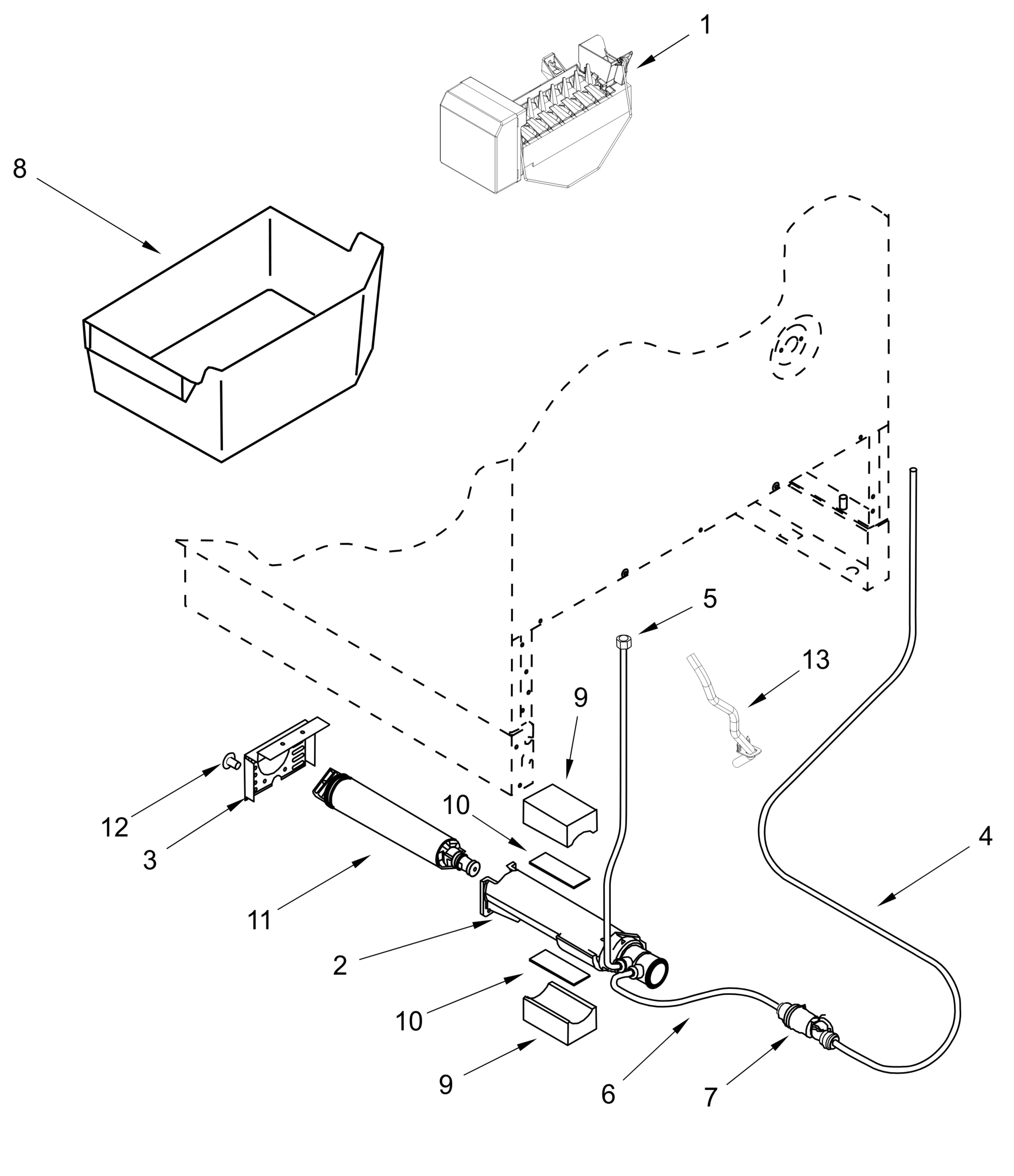 ICEMAKER PARTS