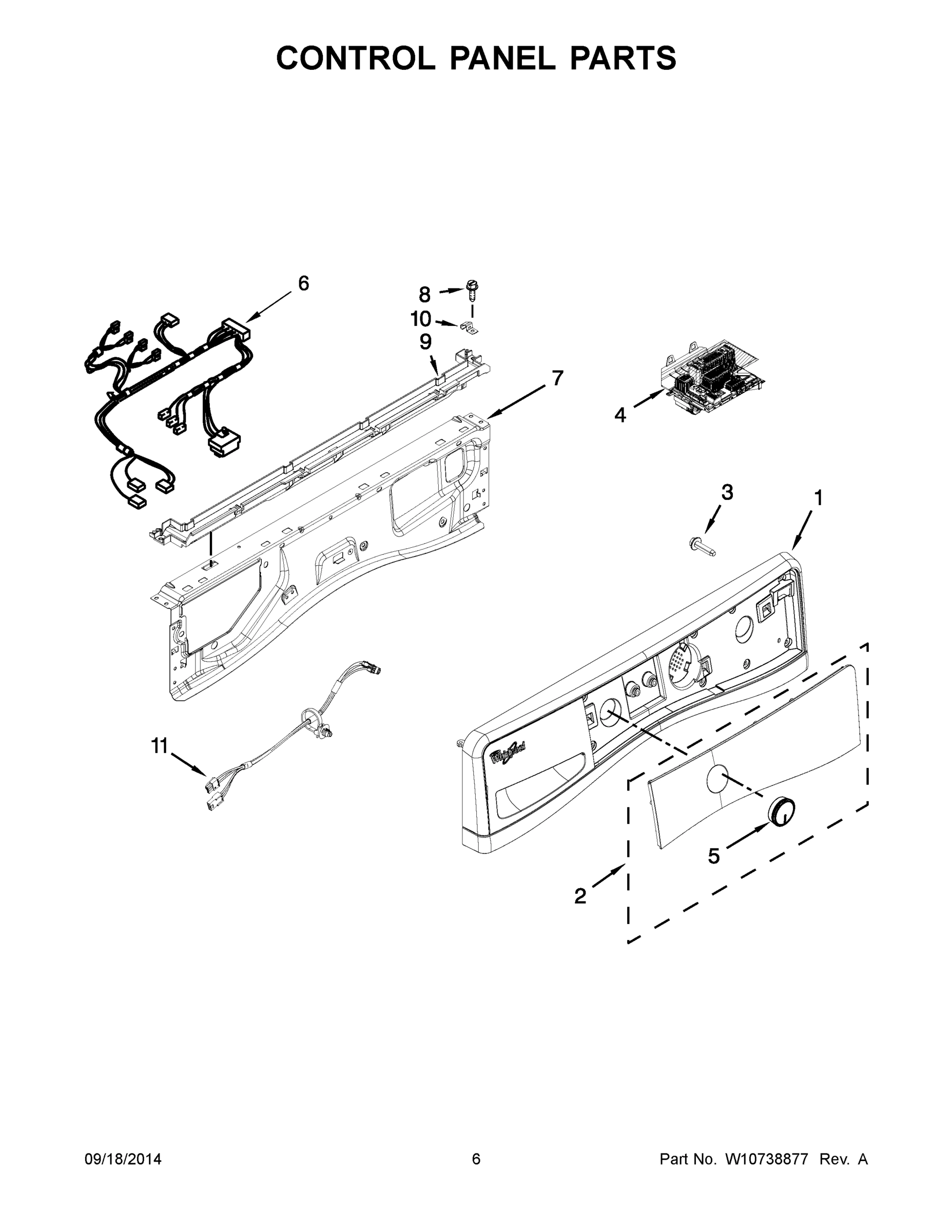 04 - CONTROL PANEL PARTS