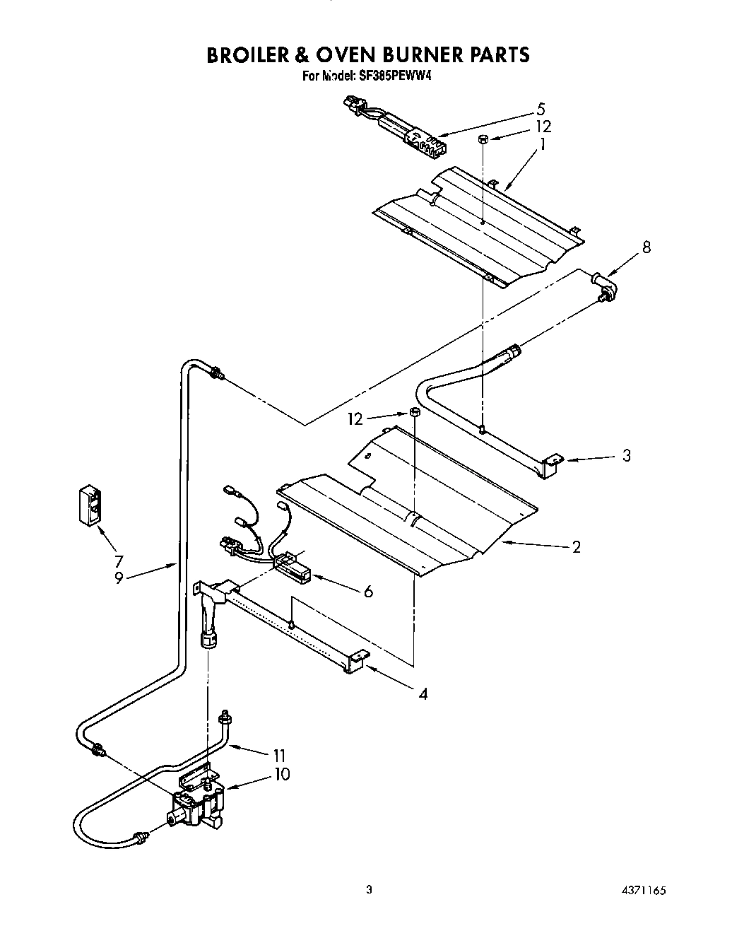 03 - BROILER AND OVEN BURNER