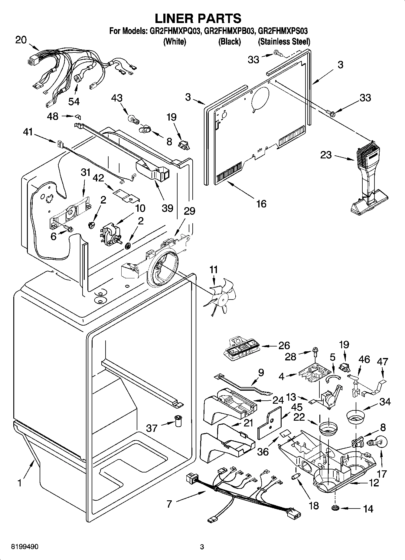 02 - LINER PARTS