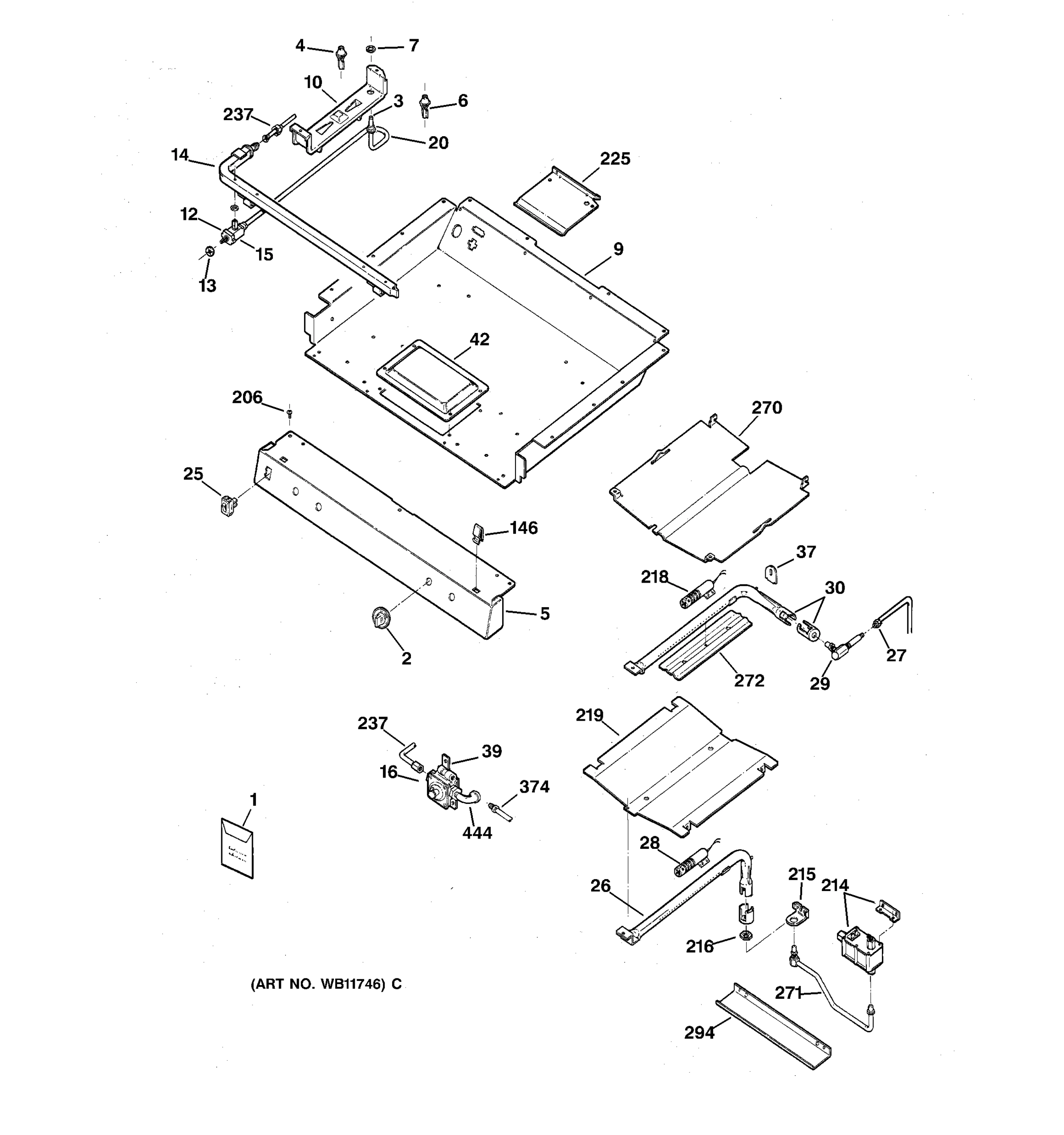 GAS BURNER PARTS